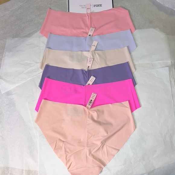 6pk Victoria's Secret No Show Panties Underwear Hiphugger and Bikini XL - Picture 14 of 17